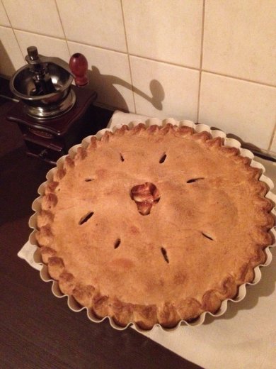 Американский пирог с яблоками