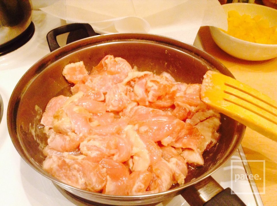 Курица по-китайски в кисло-сладком соусе - Шаг 4