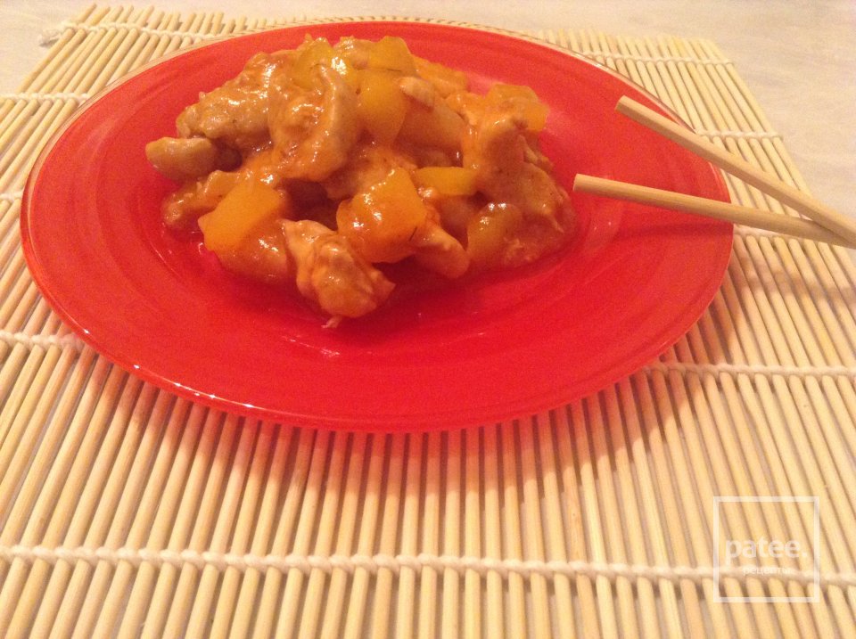 Курица по-китайски в кисло-сладком соусе - Шаг 10