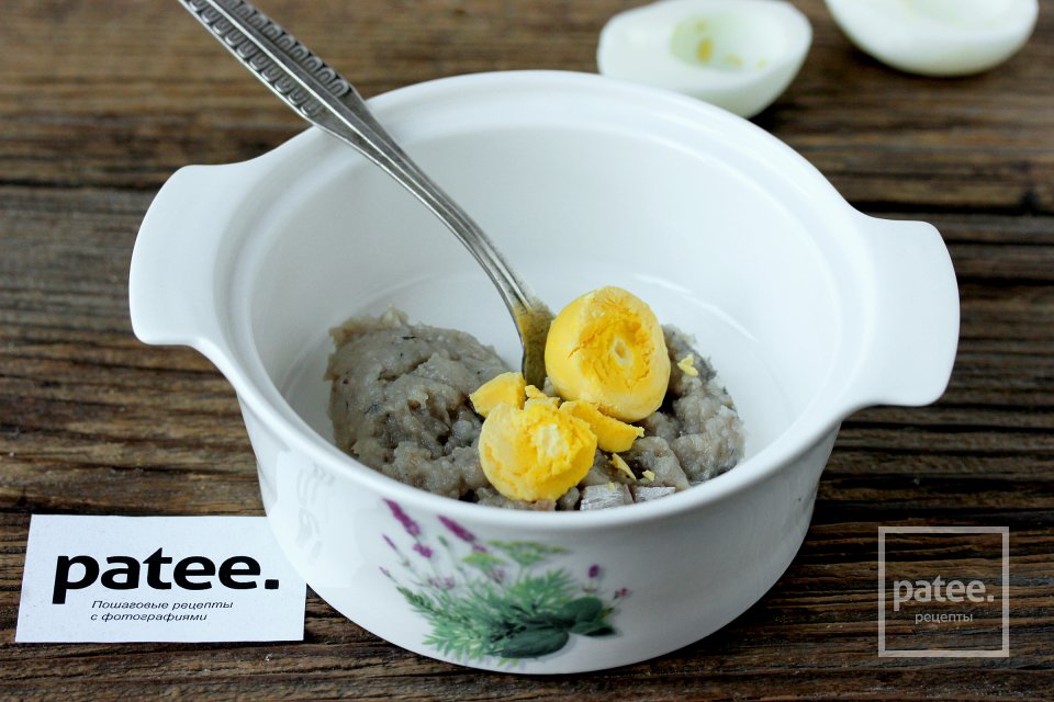 Канапе с сельдью и огурцом Ёлочки - Шаг 3