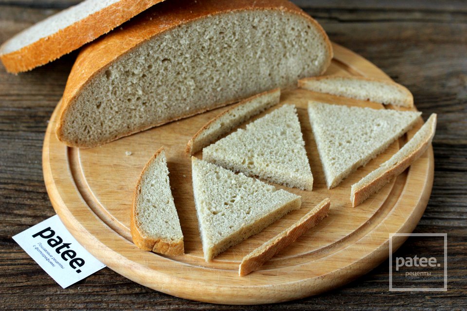 Канапе с сельдью и огурцом Ёлочки - Шаг 8