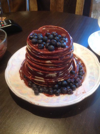 Американские панкейки с шоколадом - Шаг 11