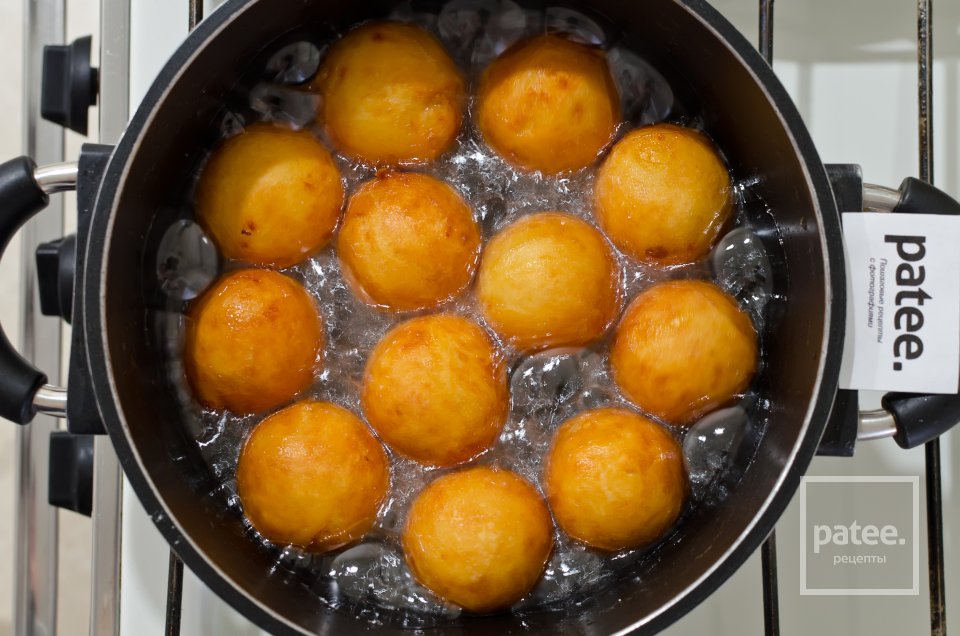 Творожные пончики - Шаг 9