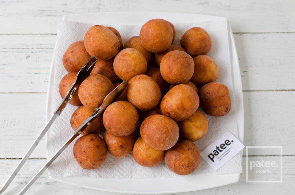 Творожные пончики - Шаг 10