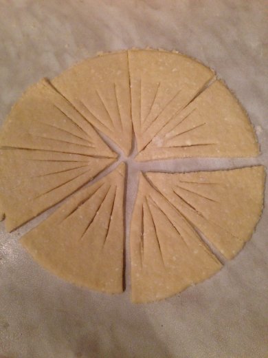 Конвертики с яблоками из творожного теста - Шаг 5