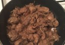 Куриная печенка с луком