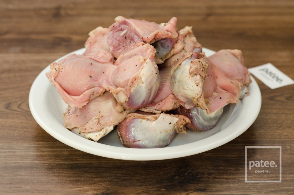 Конфи из утиных желудков - Шаг 8