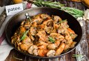 Курица с грибами и розмарином