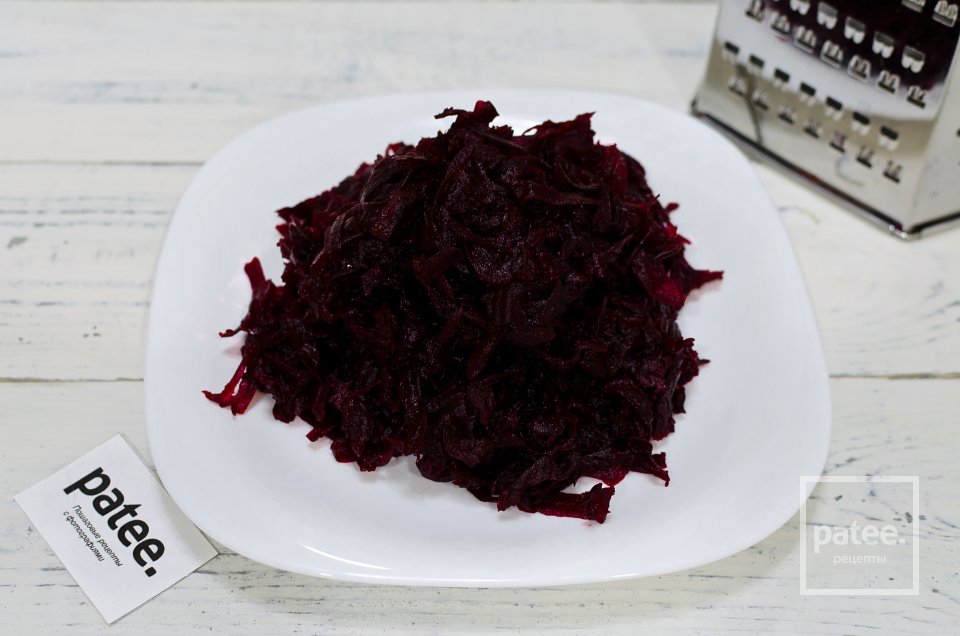 Салат гранатовый браслет с курицей - Шаг 5