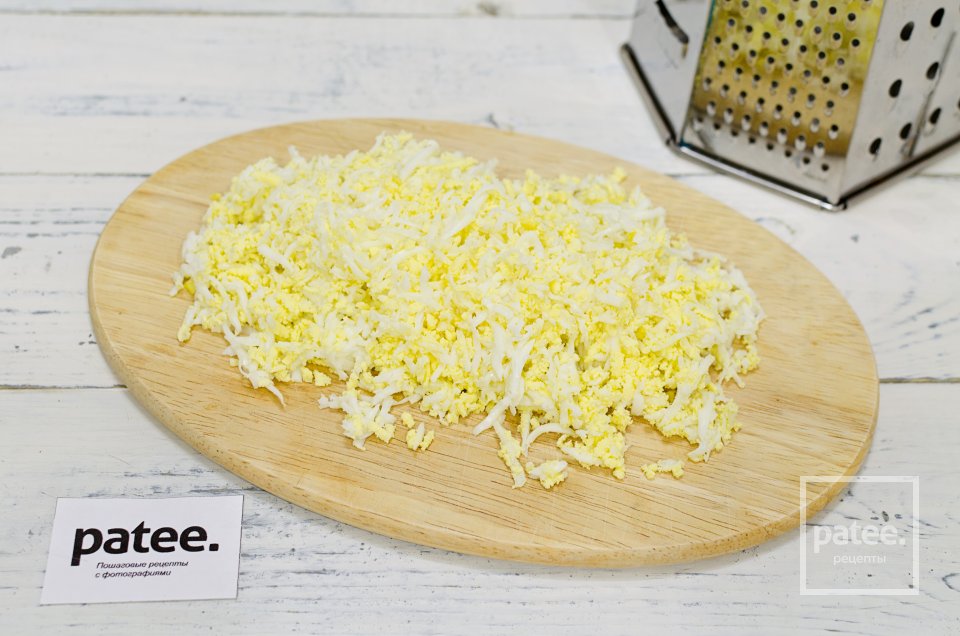 Салат гранатовый браслет с курицей - Шаг 12