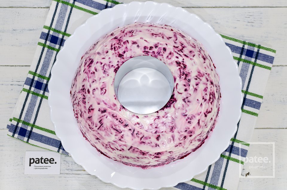 Салат гранатовый браслет с курицей - Шаг 16