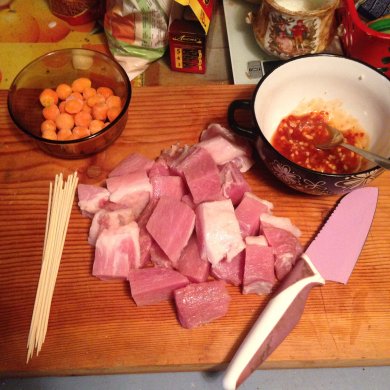 Шашлычки из свинины - Шаг 1