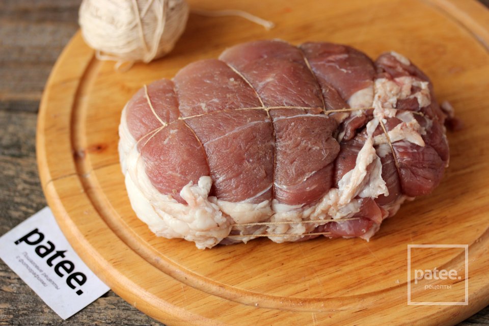 Запечённая свинина с овощным гарниром - Шаг 2