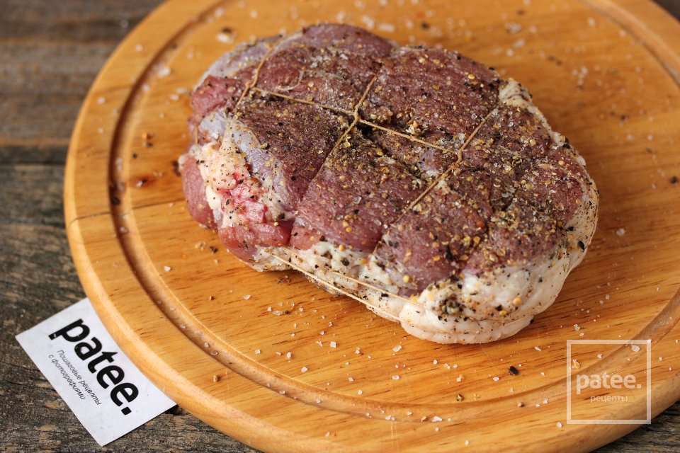 Запечённая свинина с овощным гарниром - Шаг 4