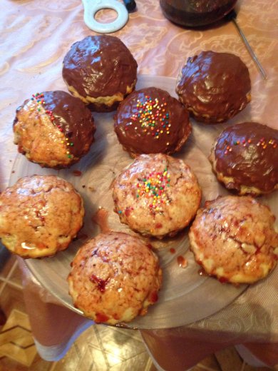 макмафин с бананом и шоколадной крошкой - Шаг 2