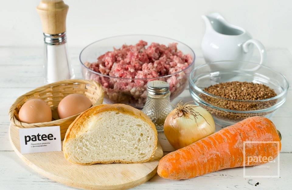 Котлеты с гречкой Гречаники - Шаг 1