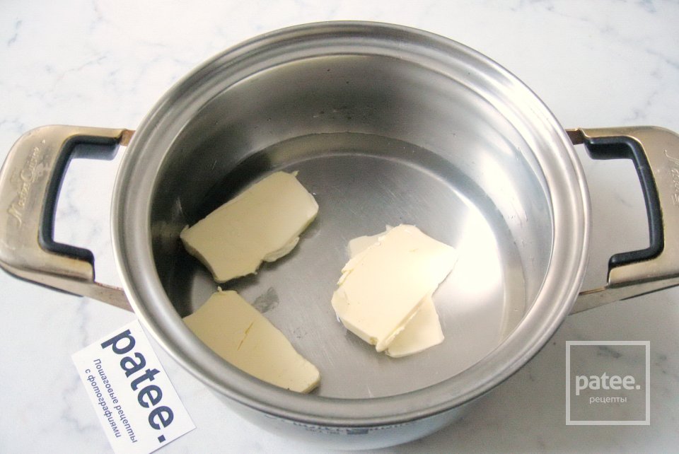 Профитроли со сливочным сыром и соленой форелью - Шаг 2