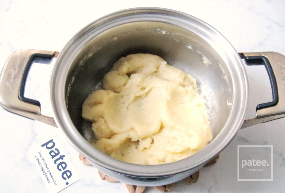 Профитроли со сливочным сыром и соленой форелью - Шаг 5