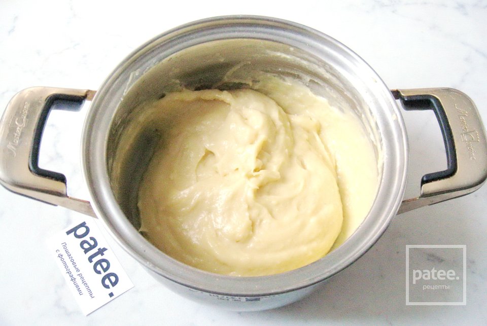 Профитроли со сливочным сыром и соленой форелью - Шаг 7