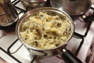 ризотто с грибами