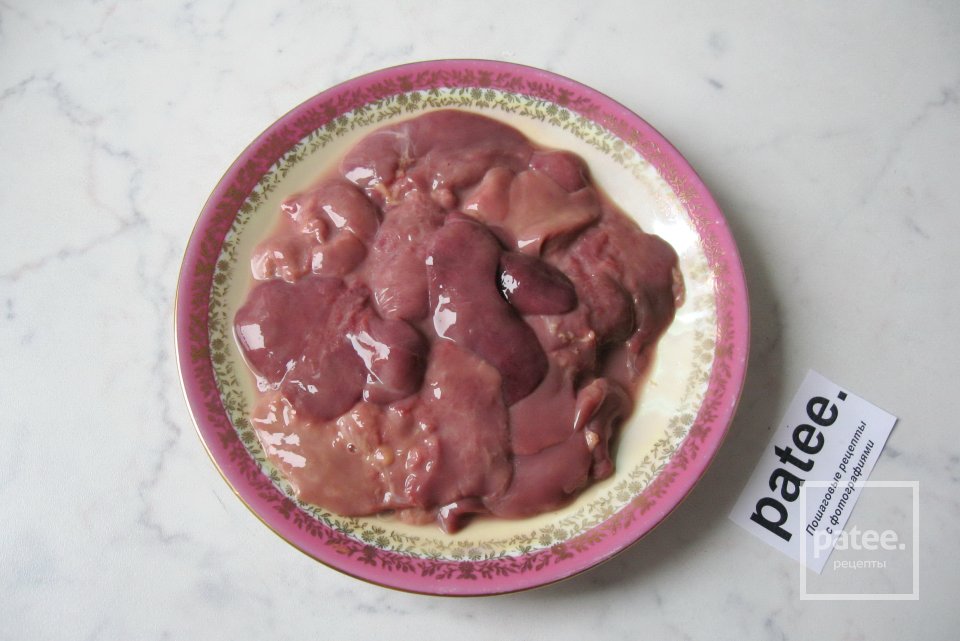 Паштет из куриной печени в корзиночках - Шаг 2