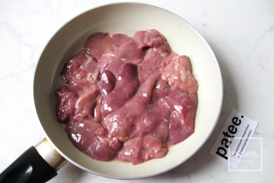 Паштет из куриной печени в корзиночках - Шаг 3