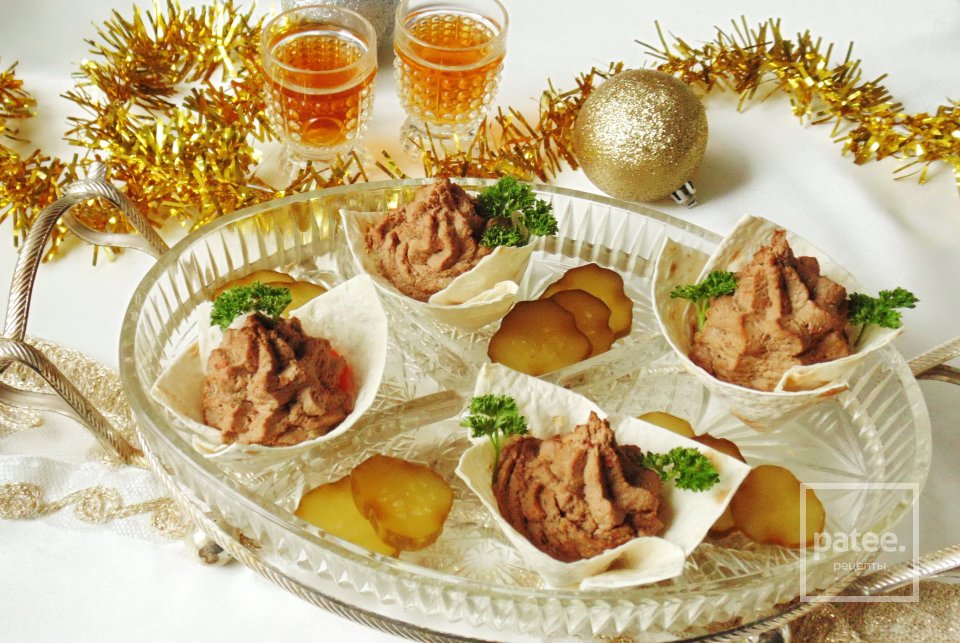 Паштет из куриной печени в корзиночках - Шаг 14
