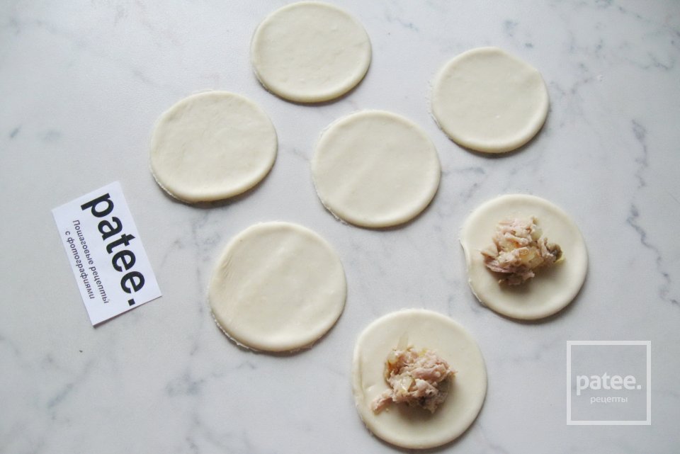 Вареники с мясом и грибами - Шаг 11