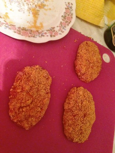 "Котлеты хрустяжка" - Шаг 2