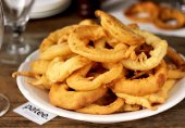 Луковые кольца в пивном кляре