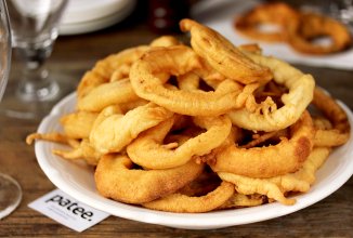 Луковые кольца в пивном кляре