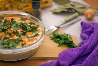 Лосось запеченный в духовке