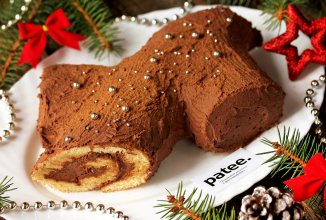 Торт Рождественское полено