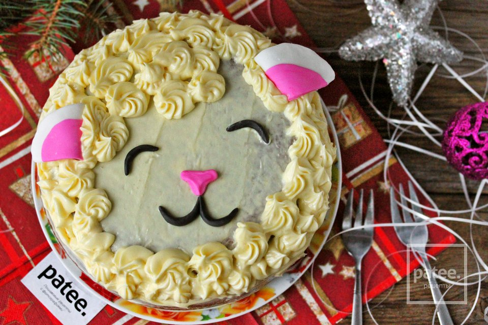 Торт Овечка - Шаг 22