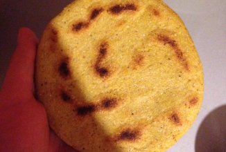 кукурузная лепешка