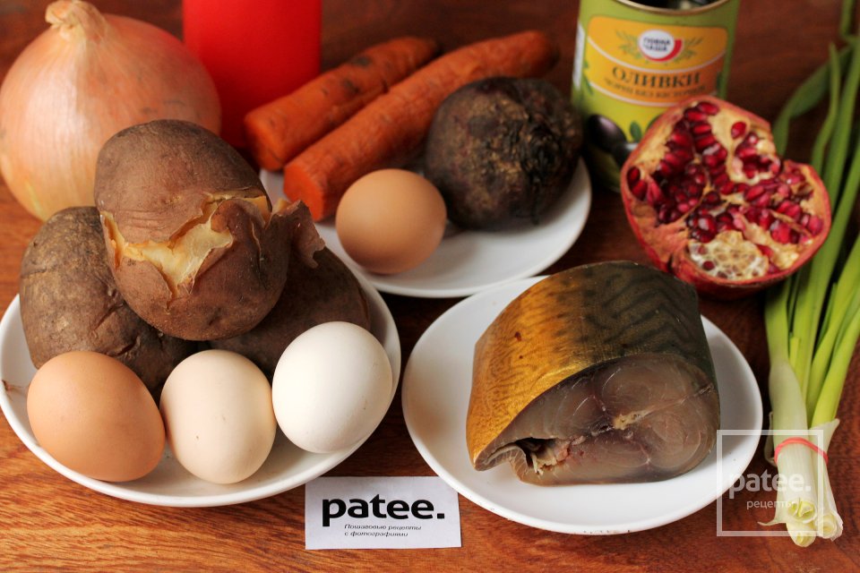 Новогодний салат Овечка - Шаг 1