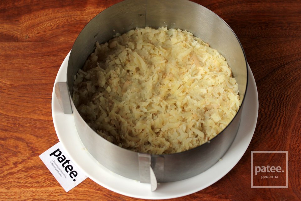 Новогодний салат Овечка - Шаг 2