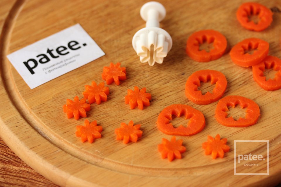 Новогодний салат Овечка - Шаг 12