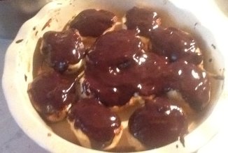 Груши в шоколаде