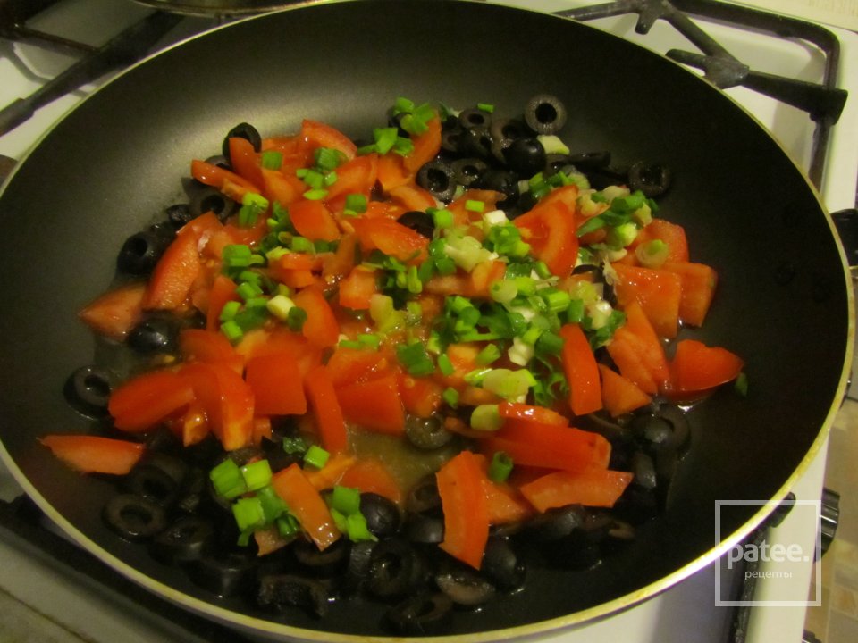 Ризотто с помидорами и оливками - Шаг 3