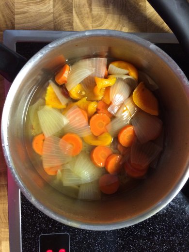 Ризотто по-швейцарски - Шаг 1