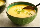 Сырный суп с грибами и луком-порей
