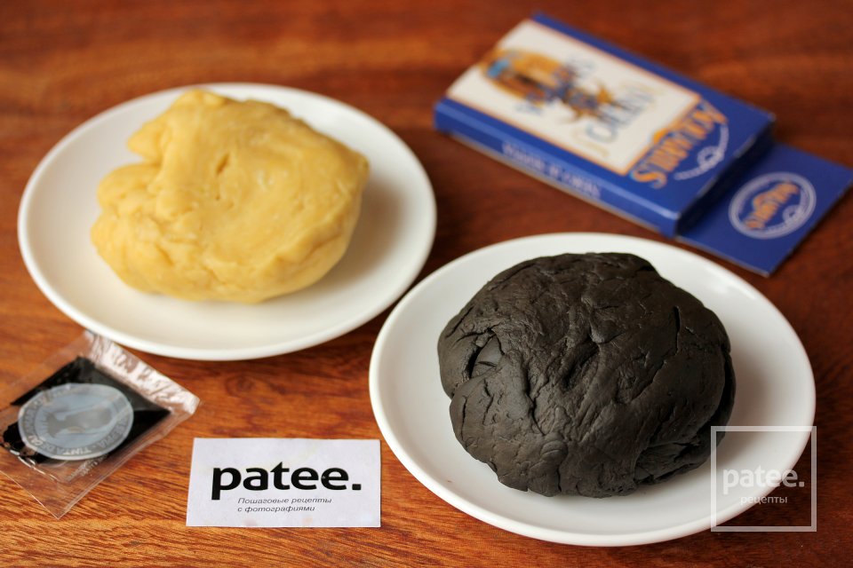 Двухцветные равиоли с лососем - Шаг 7