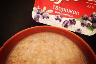 Овсяная каша на молоке