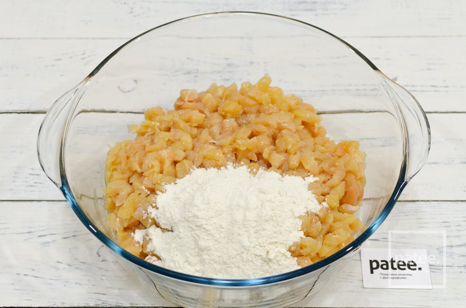 Куриное филе с грибами и сыром в духовке - Шаг 3