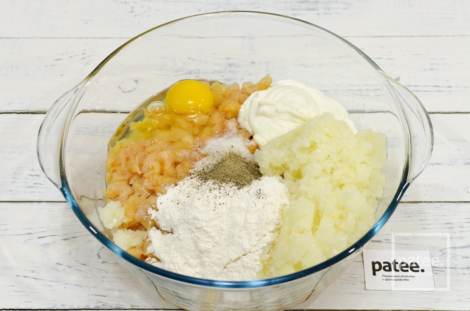 Куриное филе с грибами и сыром в духовке - Шаг 7