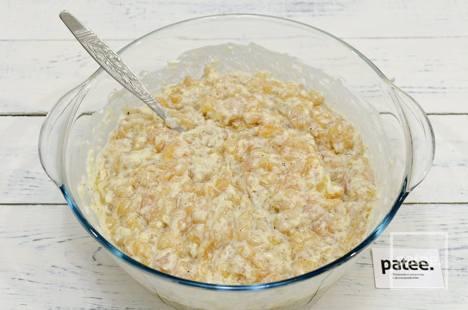 Куриное филе с грибами и сыром в духовке - Шаг 8