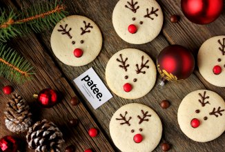 Новогоднее печенье Олени