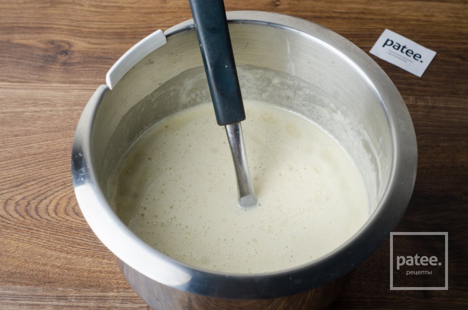 Блинный торт с икрой - Шаг 6