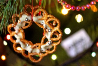 Новогодние веночки на ёлку